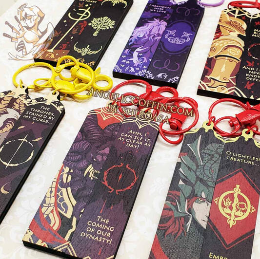 Fanart Keychains (Elden Ring)