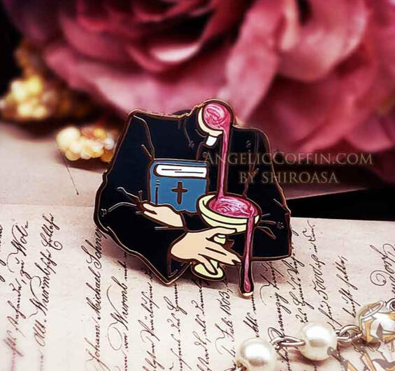 Enamel Pin "Blood Wine"